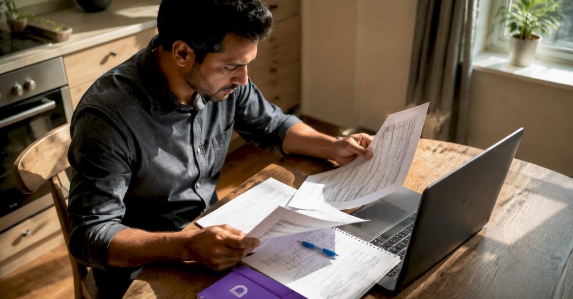Professional reviewing IP reputation documents